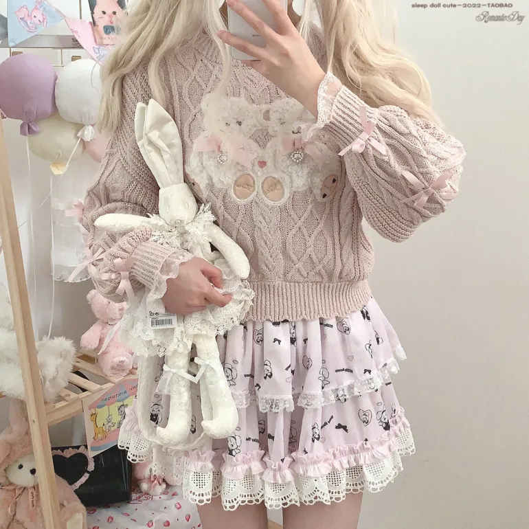 Vintage Teddy Knit Crewneck