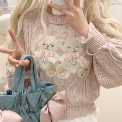 Vintage Teddy Knit Crewneck