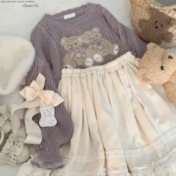 Vintage Teddy Knit Crewneck