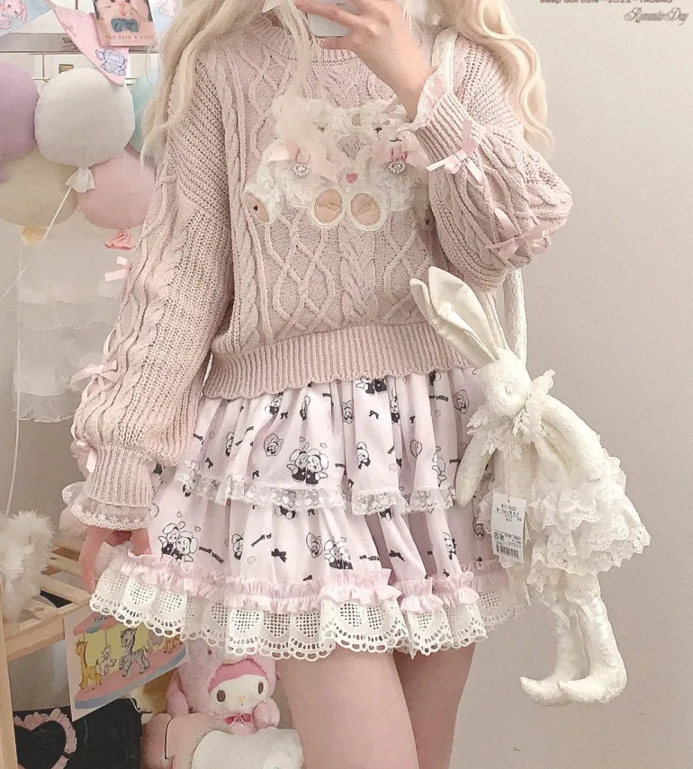 Vintage Teddy Knit Crewneck