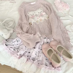 Vintage Teddy Knit Crewneck
