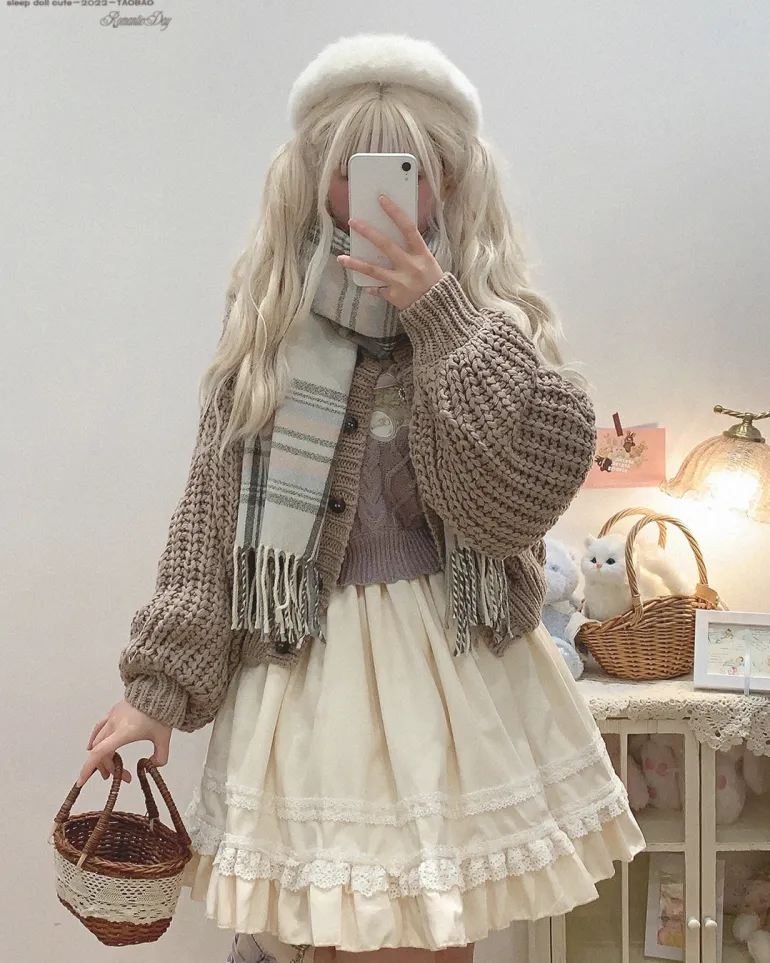 Vintage Teddy Knit Crewneck
