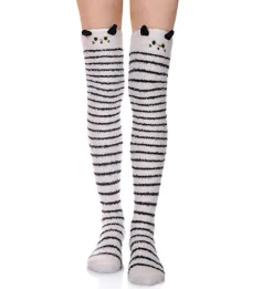White Kitty Thigh Highs