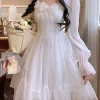 White Lace Princess Dress