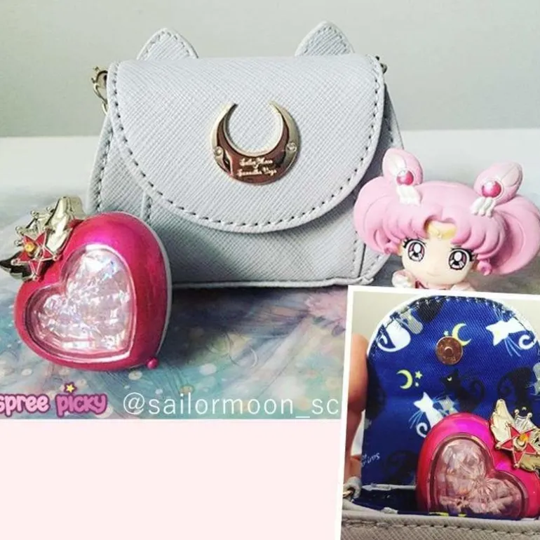 White Magical Girl Cat Purse