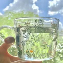 Wildflower Glass Cup