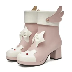 Winged Bunny Booties
