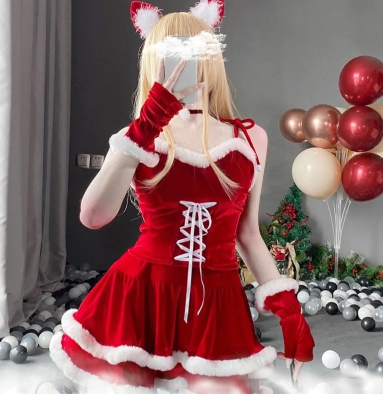 Winter Baby Doll Dress & Costume Set
