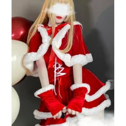 Winter Baby Doll Dress & Costume Set