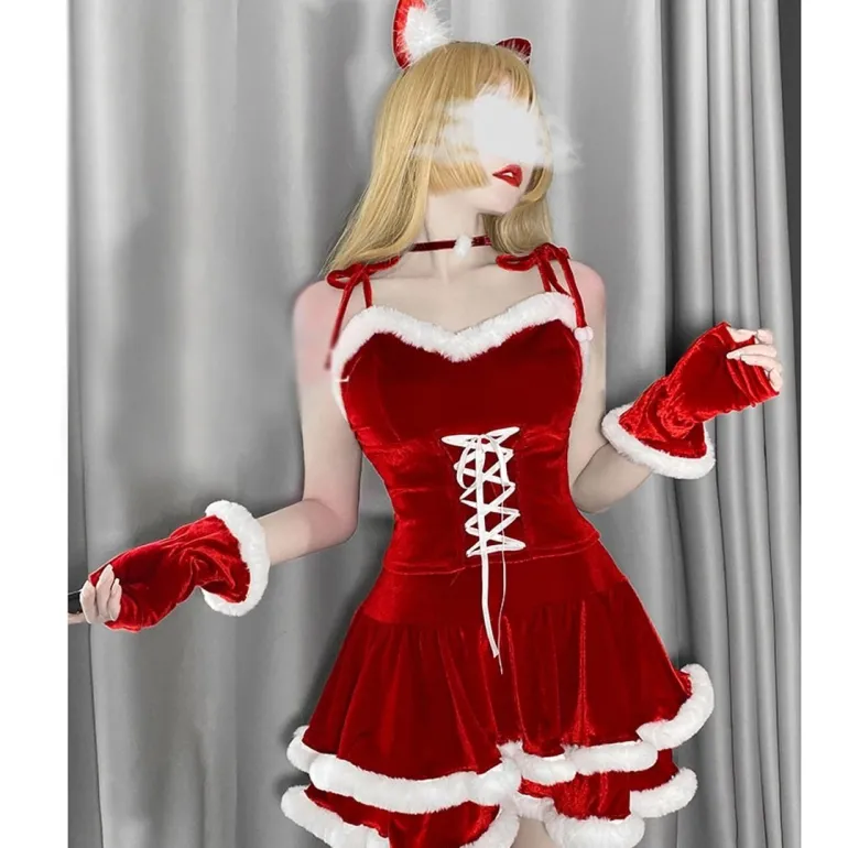Winter Baby Doll Dress & Costume Set