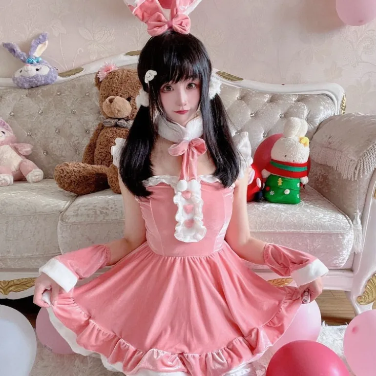 Winter Bunny Cosplay