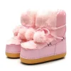 Winter Pom Pom Snow Boots