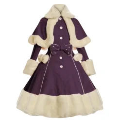 Winter Princess Dress Coat