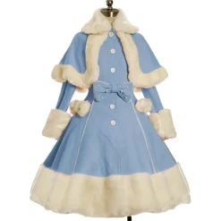 Winter Princess Dress Coat