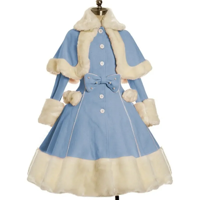 Winter Princess Dress Coat