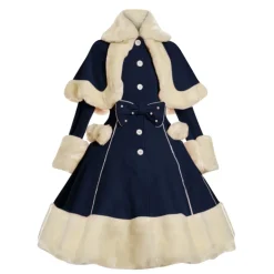 Winter Princess Dress Coat