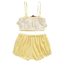 Yellow Puppy Dog Lingerie Set