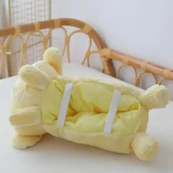Yellow Puppy Plush Tissue Box