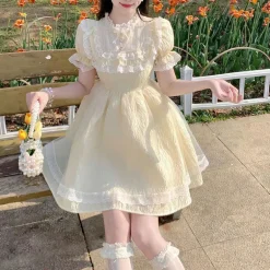 Yellow Sweetheart Dress