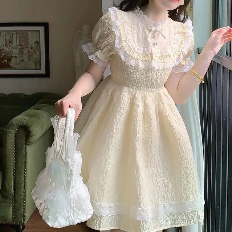 Yellow Sweetheart Dress