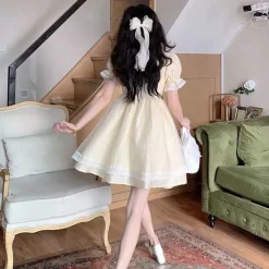 Yellow Sweetheart Dress