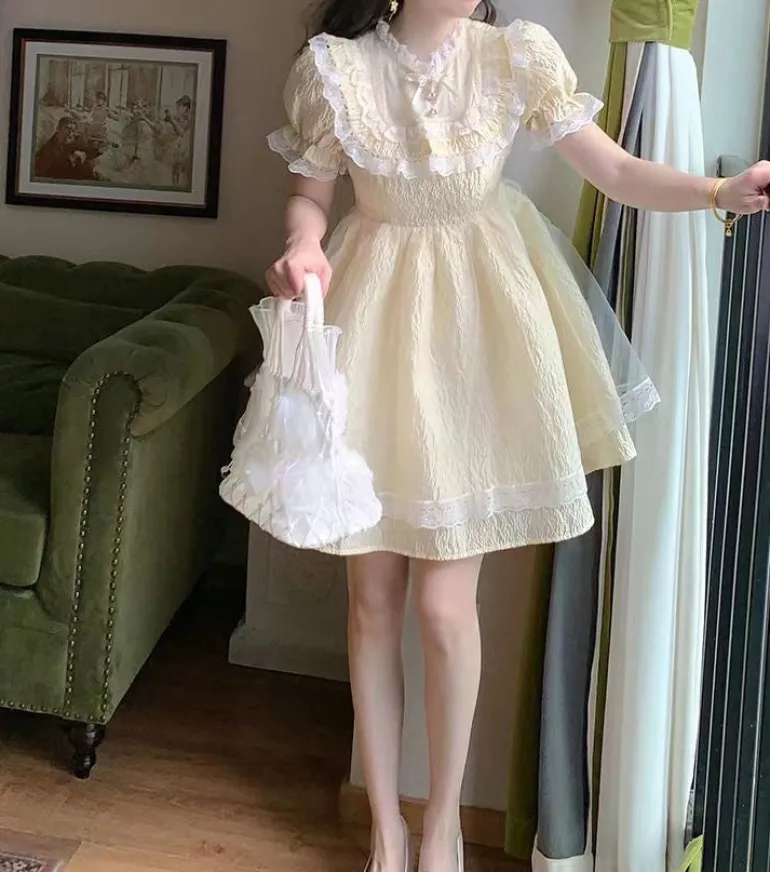 Yellow Sweetheart Dress