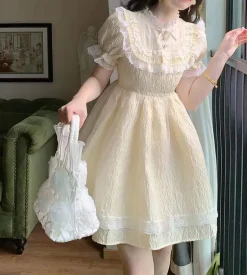 Yellow Sweetheart Dress