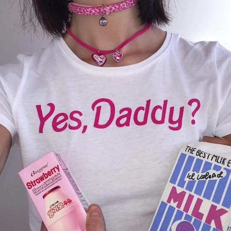 Yes Daddy Crop Top