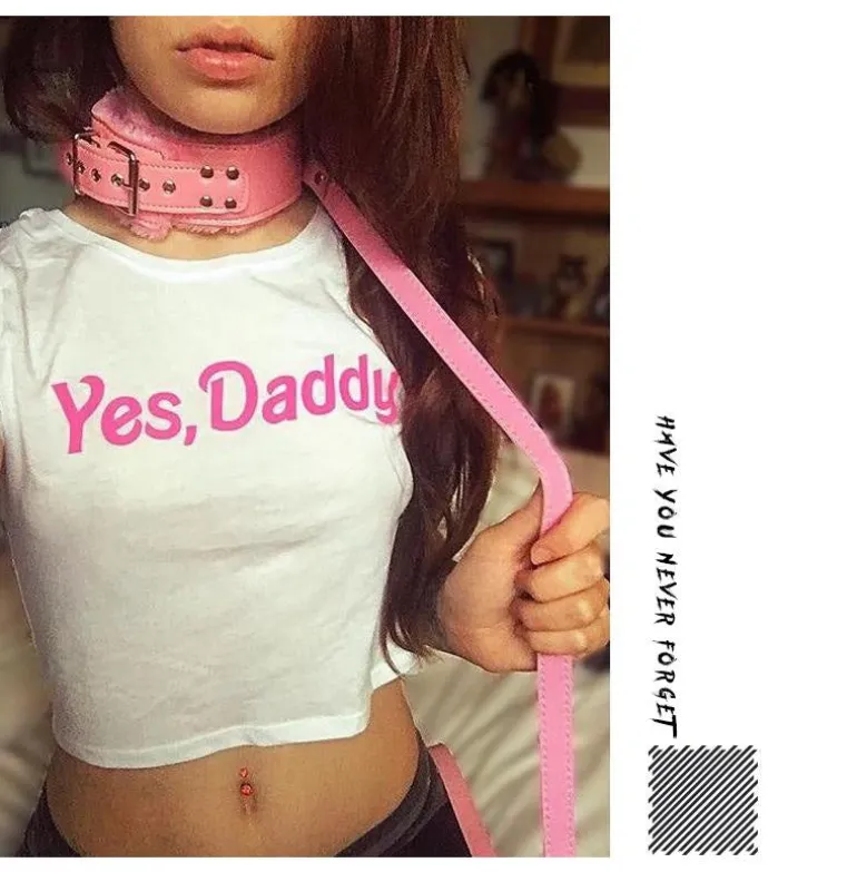 Yes Daddy Crop Top