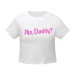 Yes Daddy Crop Top
