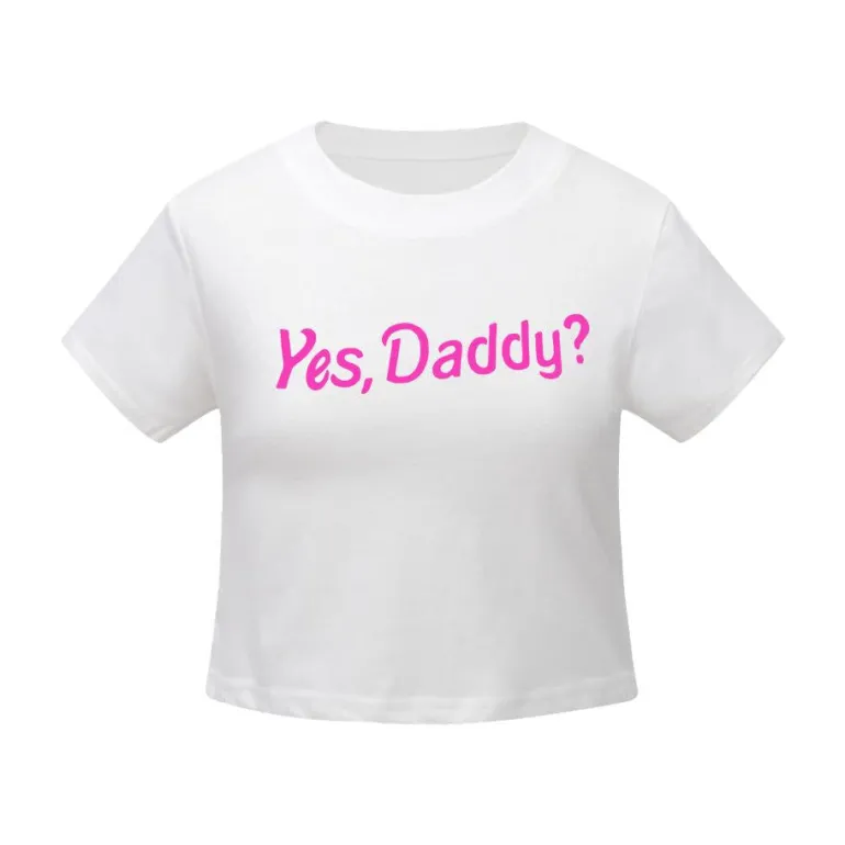 Yes Daddy Crop Top