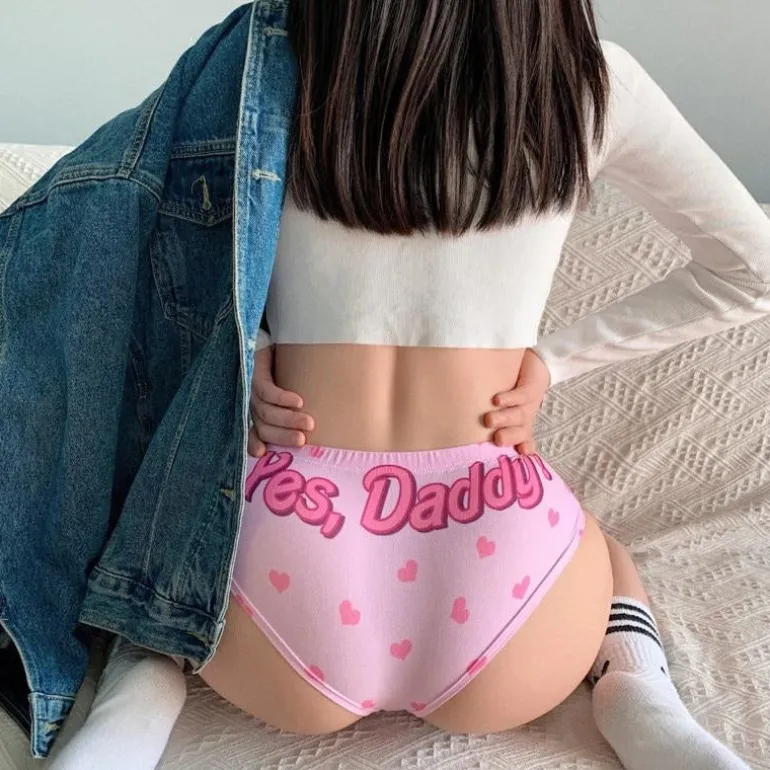 Yes Daddy Heart Panties
