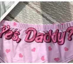 Yes Daddy Heart Panties
