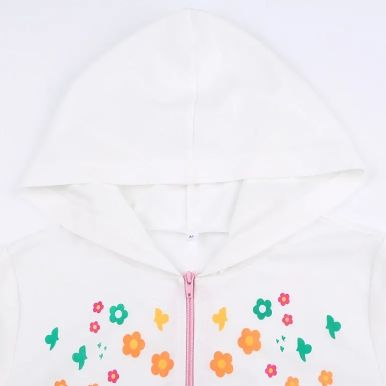 Y2K Floral Zip Up Jacket