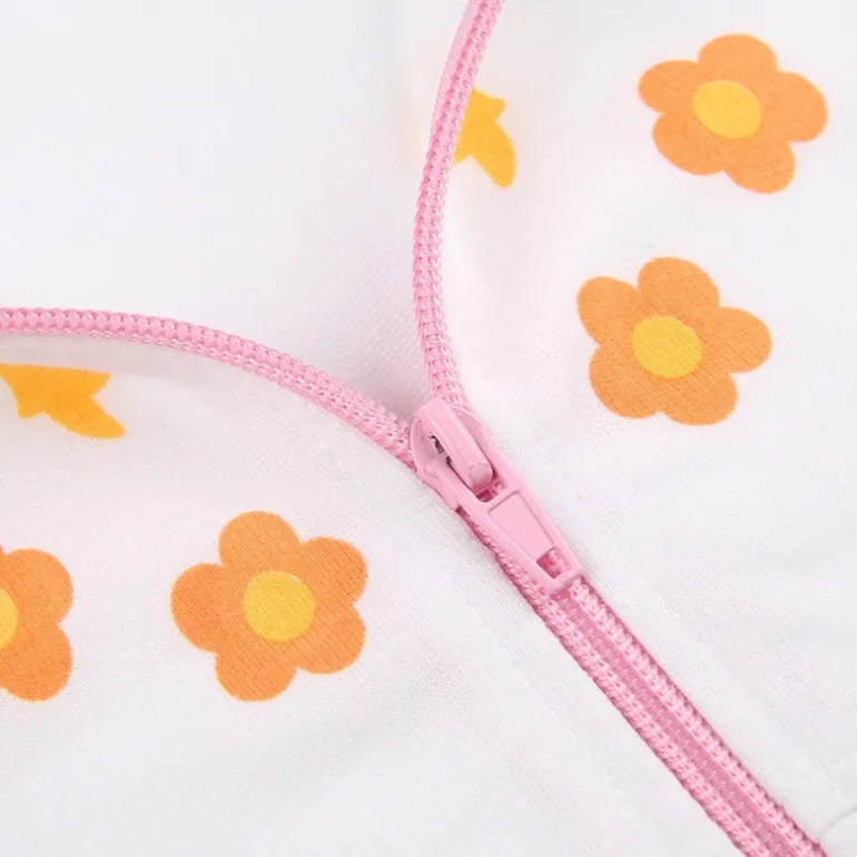 Y2K Floral Zip Up Jacket