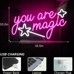 You Are Magic Kawaii LED Sign