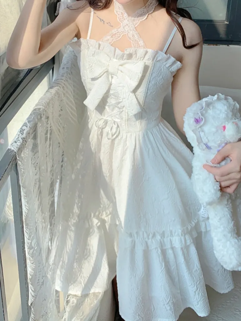 Youthful Innocence White Dress
