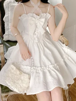 Youthful Innocence White Dress